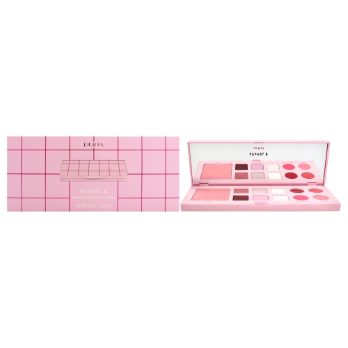 PUPA MILANO  Pupart S Make-Up Palette - 002 By for Women - 0.4 OZ Makeup In Pink
