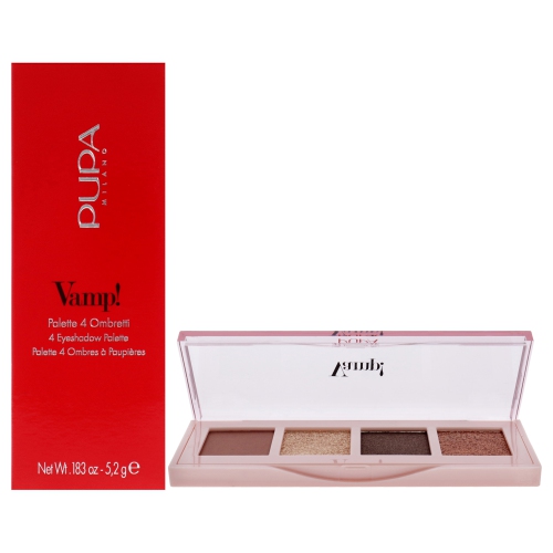 PUPA MILANO  Vamp 4 Eyeshadow Palette - 002 Bronze By for Women - 0.183 OZ Eye Shadow In Gold