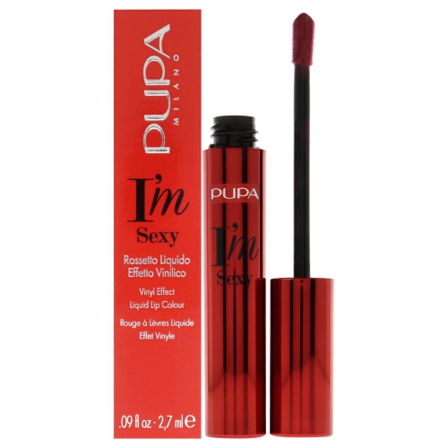 PUPA MILANO  I Am Sexy Vinyl Effect Liquid Lip Colour Lipstick - 006 Strawberry By for Women - 0.09 OZ Lipstick In Red