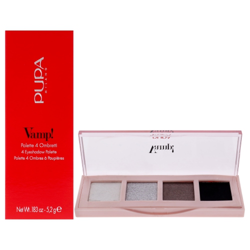 PUPA MILANO  Vamp 4 Eyeshadow Palette - 005 Intense Smoky By for Women - 0.183 OZ Eye Shadow