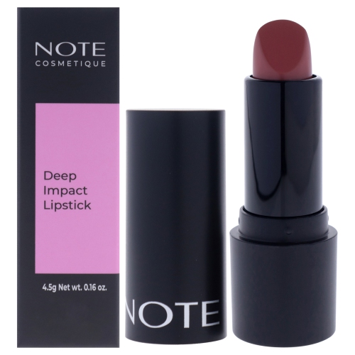 NOTE COSMETIQUE  Deep Impact Lipstick - 07 Warm Chocolate By for Women - 0.16 OZ Lipstick