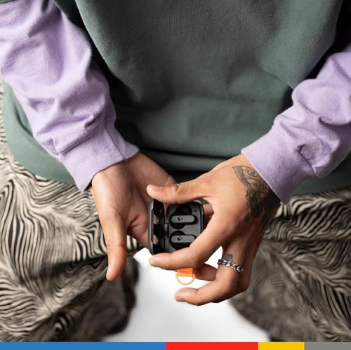 Skullcandy Dime 3 Wireless Earbuds, Bluetooth Headphones, Noise Isolating Fit, Up to 20 Hours Battery, Microphone for iPhone Android, Easy Carry with