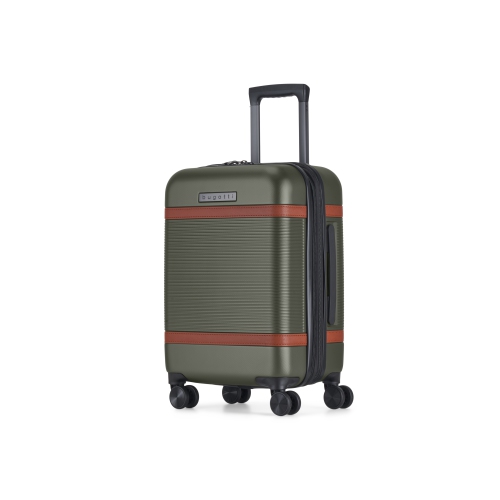 Bugatti - Wellington Hardside Carry-on Luggage with Expansion - Green