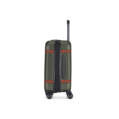 Bugatti - Wellington Hardside Carry-on Luggage with Expansion - Green