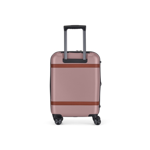 Bagage de cabine rigide extensible Wellington de Bugatti - Rose