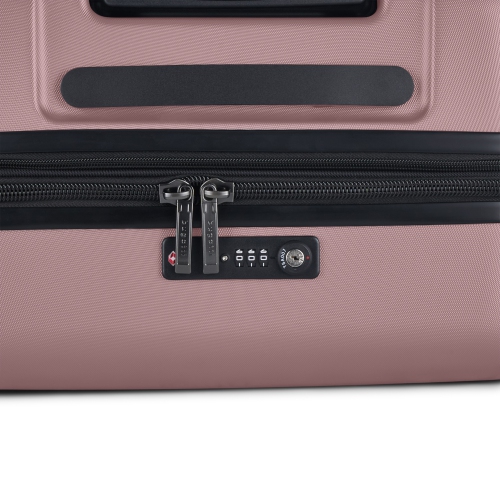 Bagage de cabine rigide extensible Wellington de Bugatti - Rose