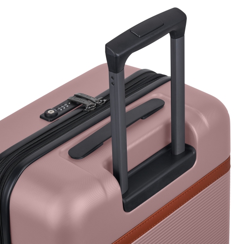 Bagage de cabine rigide extensible Wellington de Bugatti - Rose