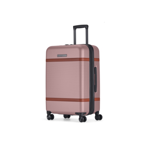 Valise rigide moyenne extensible Wellington de Bugatti - Rose