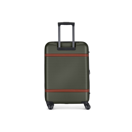 Valise rigide moyenne extensible Wellington de Bugatti - Vert