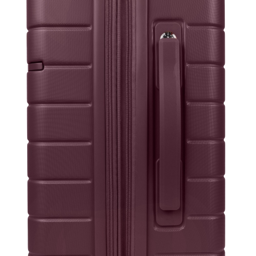 Grande valise rigide avec extension Munich de Bugatti - Violet