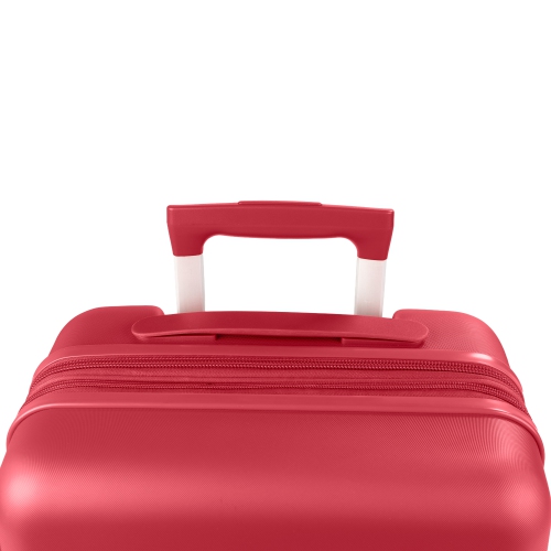 Grosse valise rigide extensible Birmigham de Bugatti - Rouge