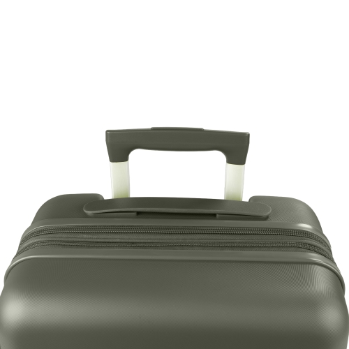 Valise rigide moyenne extensible Birmigham de Bugatti - Vert