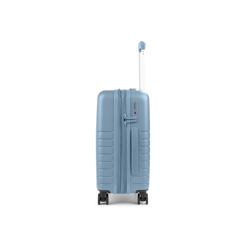 Bugatti - Birmingham Hardside Carry-on Luggage with Expansion - Blue