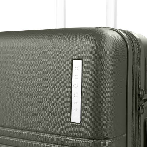 Bugatti - Birmingham Hardside Carry-on Luggage with Expansion - Green