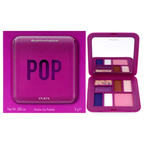 PUPA MILANO  Make-Up Palette - 006 Pop By for Women - 0.280 OZ Makeup