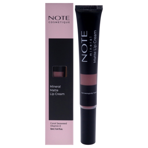 Mineral Matte Lip Cream - 05 First Sight by Note Cosmetique for Women - 0.41 oz Lipstick
