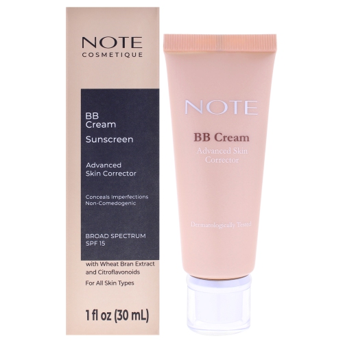 NOTE COSMETIQUE  Bb Cream Spf 15 - 100 Porcelain By for Women - 1.01 OZ Makeup