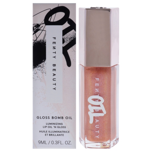 Gloss Bomb Luminizing Lip Oil N Gloss - 05 Frosted Bunz by Fenty Beauty for Women - 0.3 oz Lip Gloss