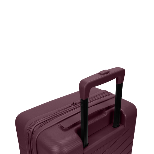 Bugatti - Munich 3 Piece Hardside Luggage Set with Expansion - Purple