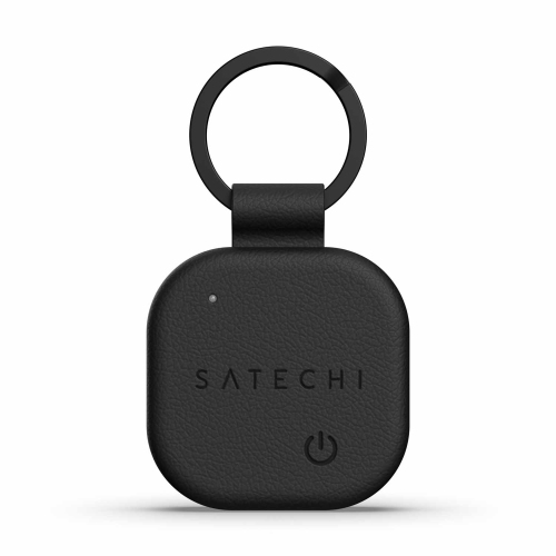 Satechi Vegan-Leather FindAll Keychain | Black