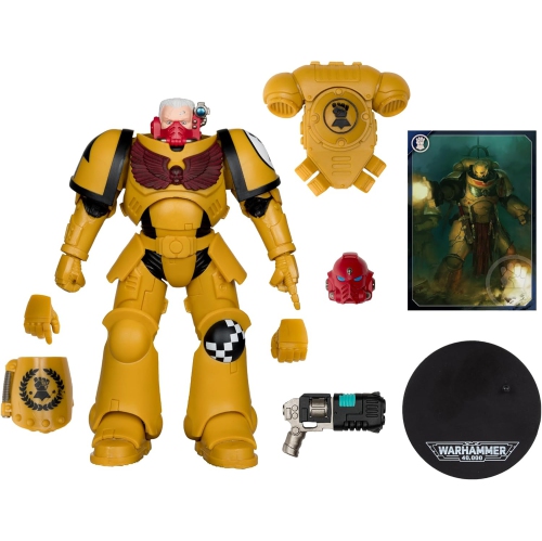 Warhammer 40000 7 Inch Action Figure Wave 11 Exclusive - Intercessor Sergeant Gold Label