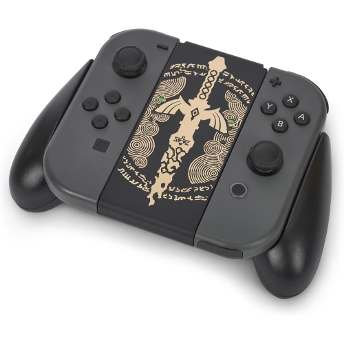 PowerA Joy-Con Comfort Grip for Nintendo Switch - Decayed Master Sword, game controller, gamepad, Nintendo Switch Lite