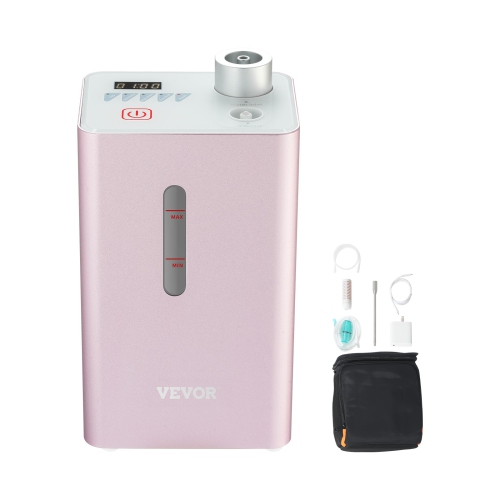 VEVOR 99.99% Hydrogen Inhalation Machine, High Purity Hydrogen Inhaler, HO-Separated 180ml/min Dual Port Hydrogen Oxygen Inhaler, Hydrogen-Rich Water