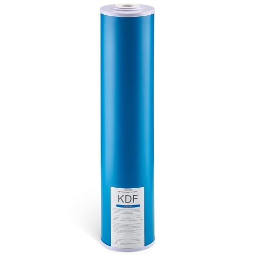 VEVOR  4.5" X 20" Whole House Water Filter Replacement Cartridge, Coconut Shell Activated Carbon Kdf Filter for Whole Home Water Filtration System