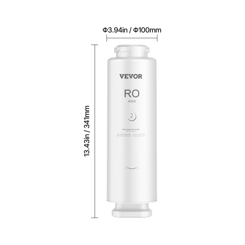 VEVOR 400 GPD Reverse Osmosis System, 9-stage Reverse Osmosis Water Filter Replacement,RO Filter Cartridge for 24 Months,Reduces Lead,Compatible with
