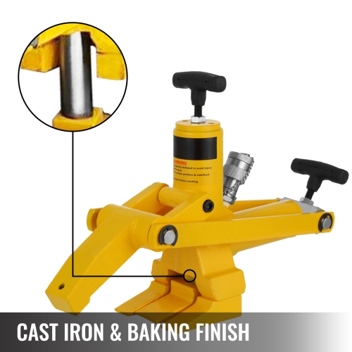 VEVOR 10000PSI Bead Breaker Tool, Air Hydraulic Foot Pump for ractor & Truck Tire Bead Breaker with Feet and Claw, Commercial Tractor & Truck Tire