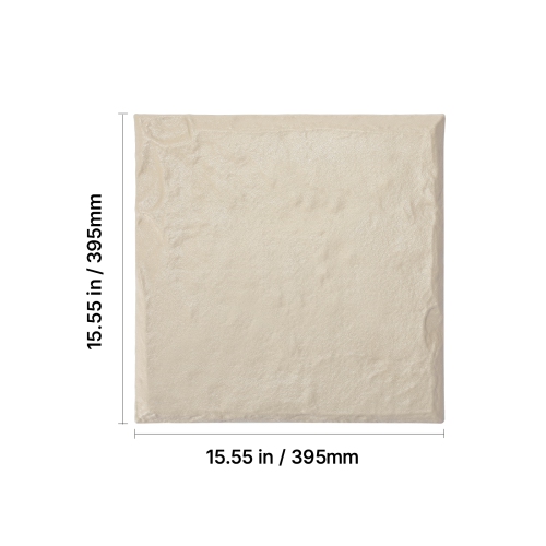 VEVOR 15.5 x 15.5in Garden Stepping Stones, 8Pcs, Decorative Stepping Stones with Stakes, Weather-Resistant Plastic Pavers, Smooth Surface, Walkway