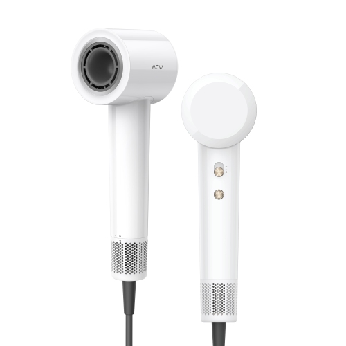 Sèche-cheveux Mova Turbo, séchoir-souffleur à moteur haute vitesse 110000&nbsp;tr/min Negative Care pour séchage rapide, sèche-cheveux 58&nbsp;dB à