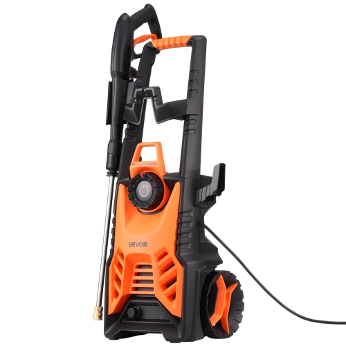 VEVOR 4500 PSI Max Electric Pressure Washer, 3.2 GPM With Pressure Adjustment, High Power Pressure Machine with 4 Quick Connect Nozzles, for