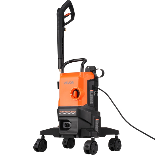 VEVOR 2700 PSI Max Electric Pressure Washer, 1.8 GPM, High Power Pressure Machine with 4 Quick Connect Nozzles and a Foam Cannon, Ideal for