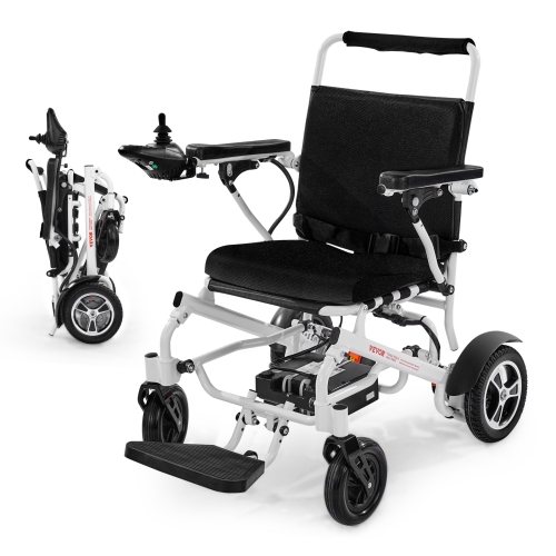 Fauteuil roulant électrique avec capacité VEVOR 300&nbsp;lb pour adultes, fauteuil roulant motorisé pliable et léger, longue portée de 13&nbsp;km,