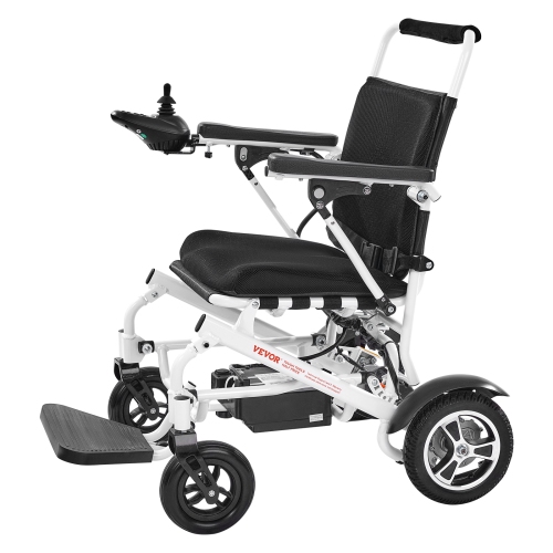Fauteuil roulant électrique avec capacité VEVOR 300 lb pour adultes, fauteuil roulant motorisé pliable et léger, longue portée de 13 km,