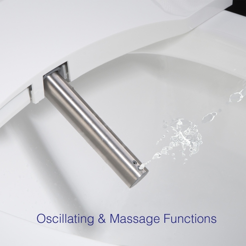 Siège de toilette intelligent WOODBRIDGE Advanced Bidet, blanc