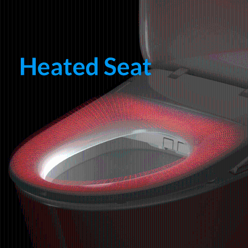 Siège de toilette intelligent WOODBRIDGE Advanced Bidet, blanc