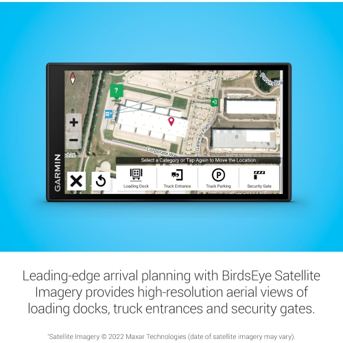 Navigateur de camion GPS Dezl OTR 610 de Garmin