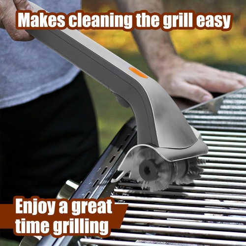 Electric Grill Brush with Water Reservoir,Automatic BBQ Brushes for Grill Cleaner,Steam Grill Brush for Outdoor Grill,Unique Grilling Gifts for
