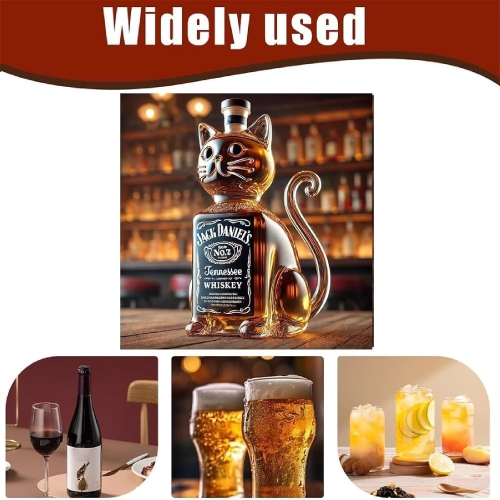 Dachshund Dog Whiskey Bottle, Whiskey Decanter, Dachshund Whiskey Bottle, Whiskeys Woof Decanter, Glass Dachshunds Statue Wine Decanters, Funny Glass