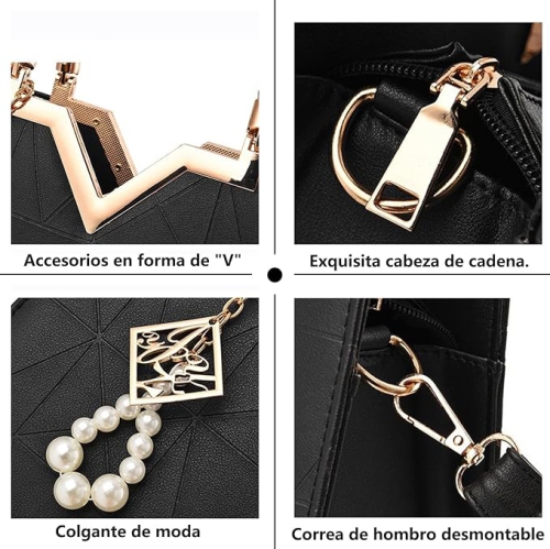 Women's bags, crossbody bags, adjustable shoulder straps, casual handbags, versatile daily travel and work shoulder bags