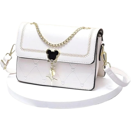 Sacoche à poignée sur le dessus et cœur brodé pour femme Sacs à main griffés petits sacs à bandoulière