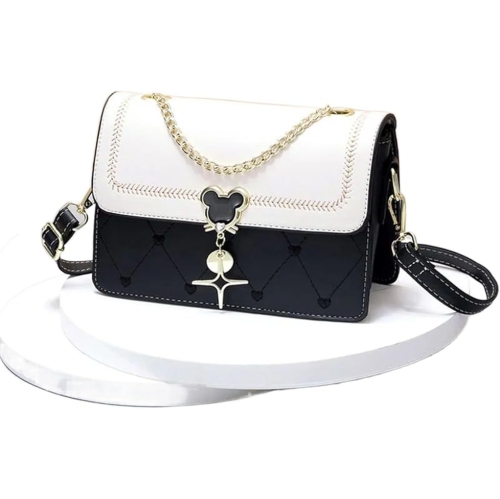 Womens Top Handle Satchel Heart Embroidered Quilted Purses Designer Handbags Small Crossbody Bags