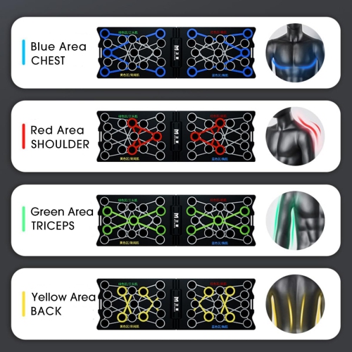 Planche pliante, exercices pour la poitrine, brûler des graisses, entraînement musculaire, équipement de mise en forme portatif pour la maison