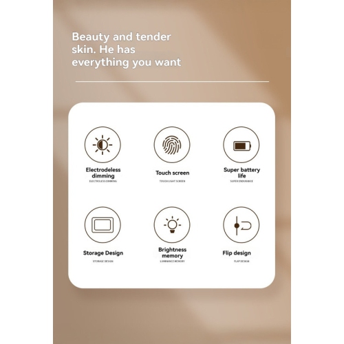 LED cosmetic bag with mirror, lighted cosmetic mirror storage large capacity portable portable storage bag for travel