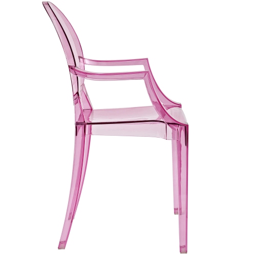 Modway Casper Dining Armchair in Pink