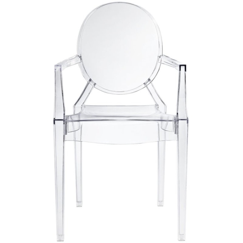 Modway Casper Dining Armchair in Clear