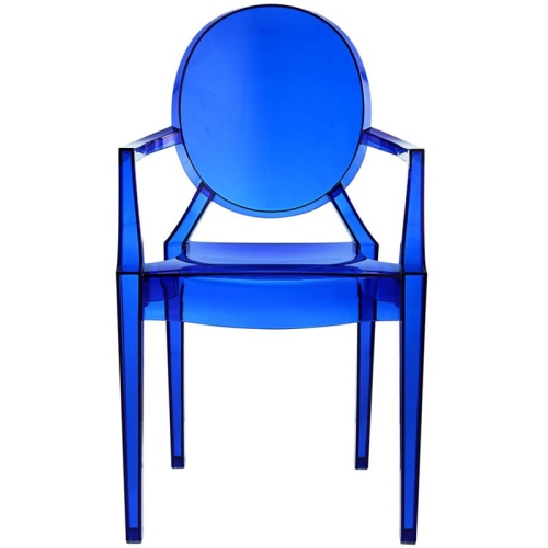 Modway Casper Dining Armchair in Blue