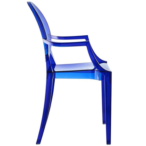 Modway Casper Dining Armchair in Blue